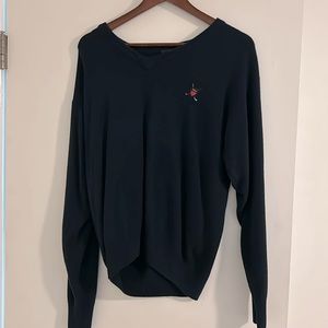 Vintage POLO Ralph Lauren %100 Cashmere V Neck Sweater